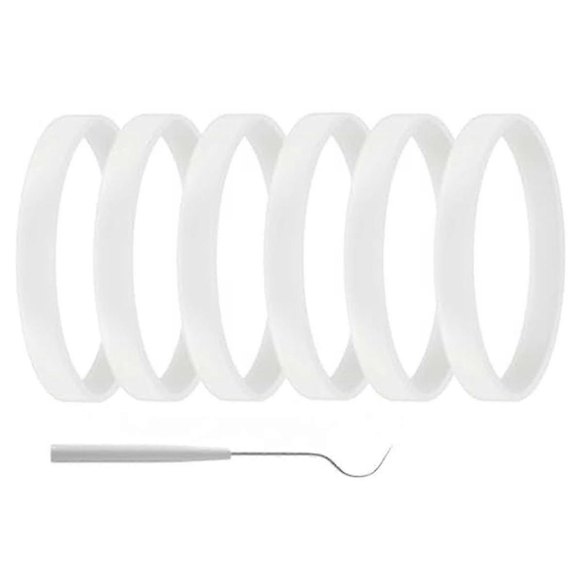 6Pack Gaskets Replacement Seal 3.94inch O-Ring Blender Replacement for Blender BL480 BL680 BL910 CT