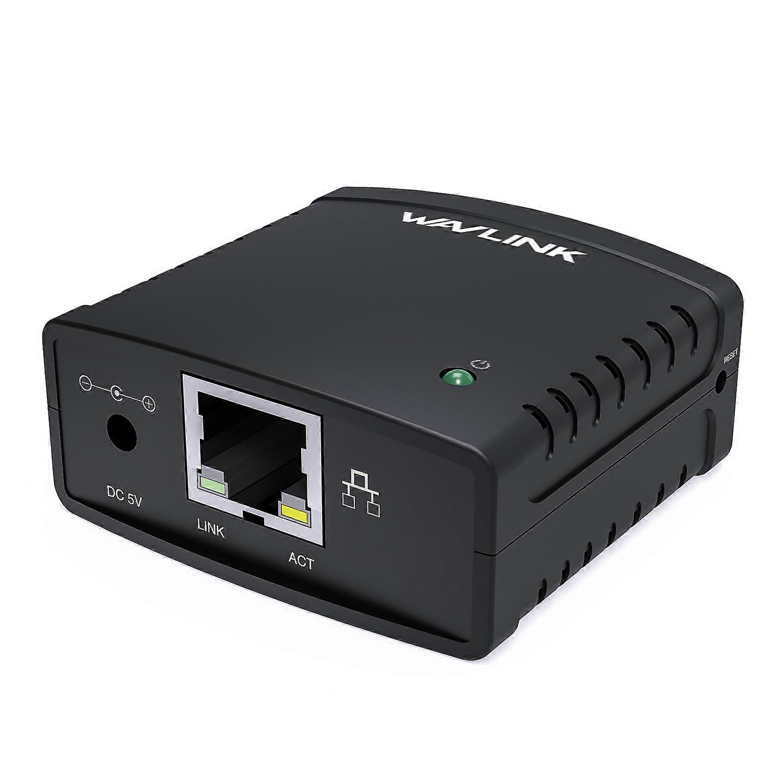 USB Wireless Printer Server WiFi 10/100Mbps LAN/Bridge 480Mbps Wired/Standalone USB2.0 Compatible With Windows/Mac