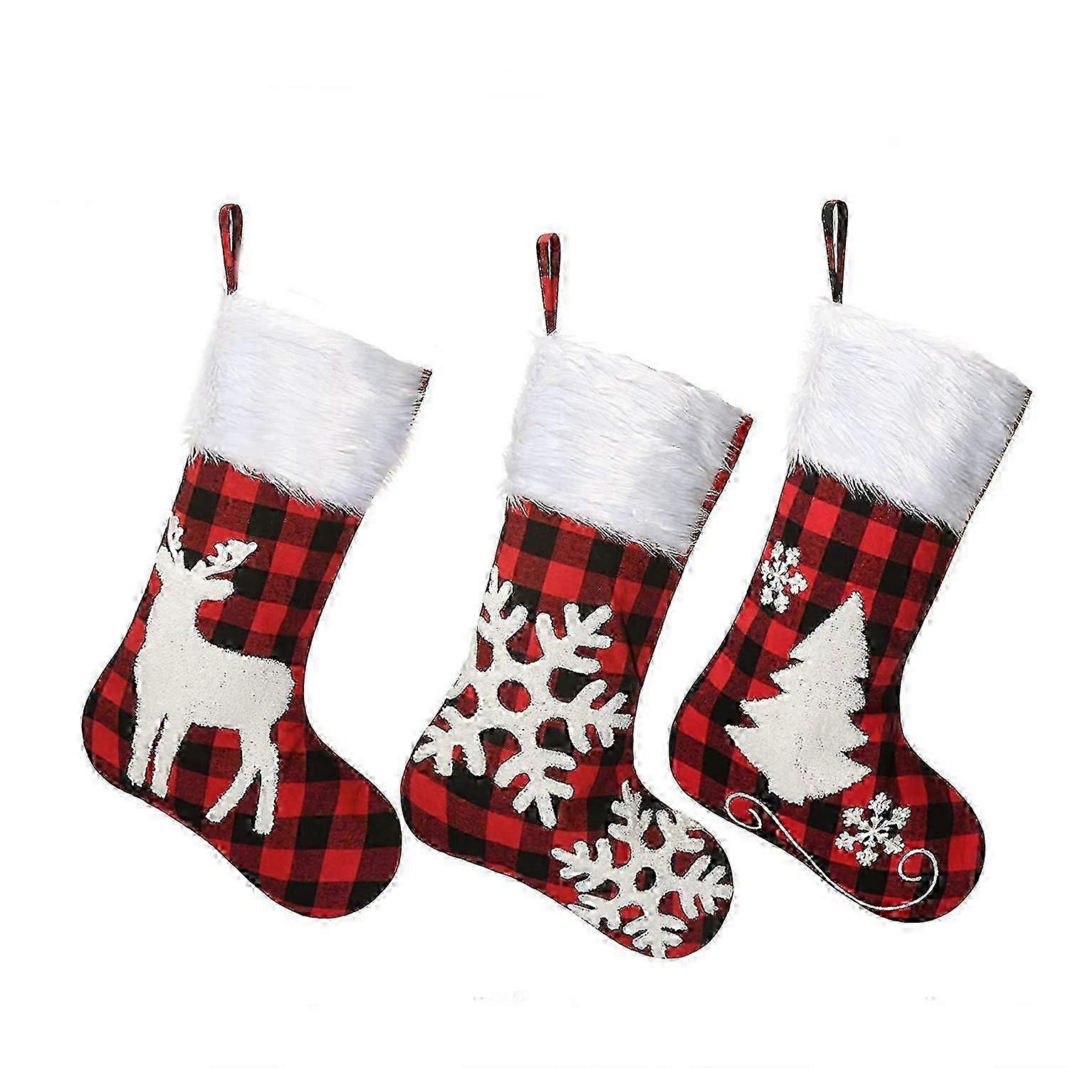 Christmas tree decoration classic Christmas stocking