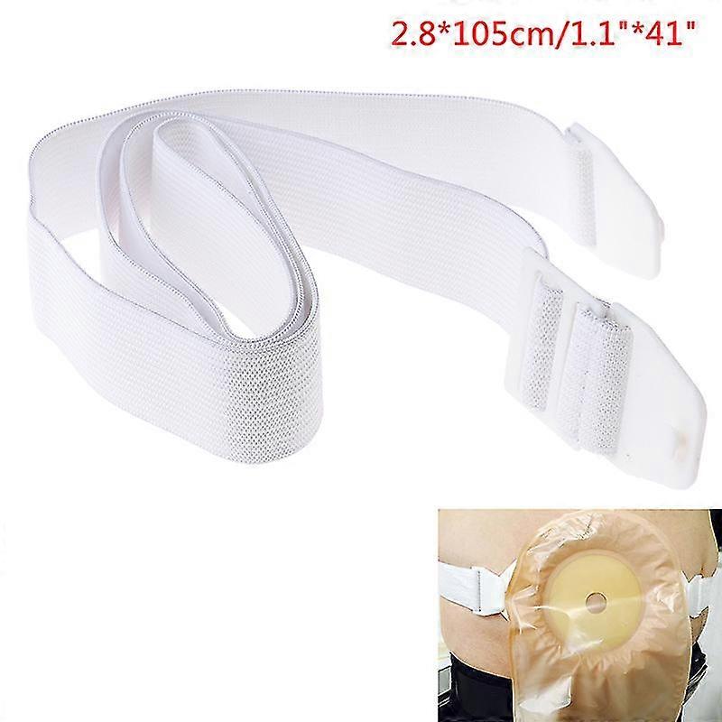 1pcs Sac de stomie Ceinture renforcée Sangle extensible pour ceinture de stomie stable