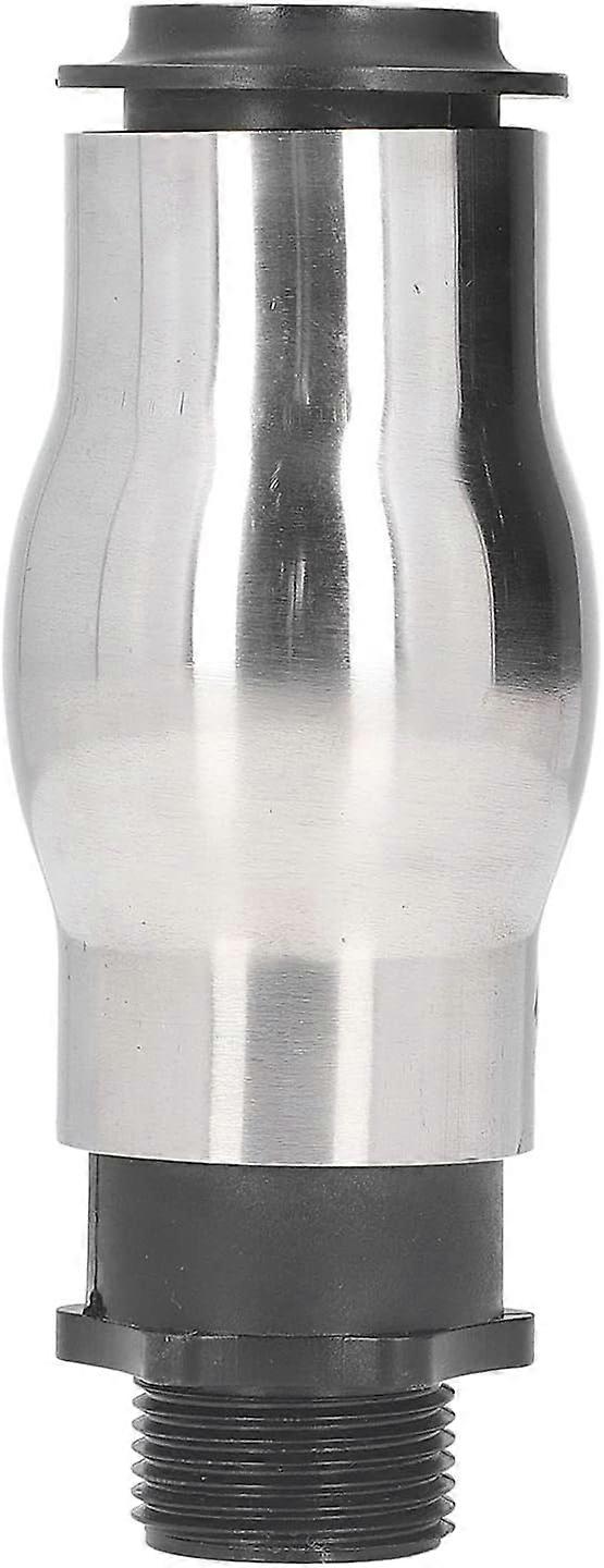 G1 ذكر الموضوع الفولاذ المقاوم للصدأ رغوة نافورة فوهة ، رغوة جيت رذاذ رئيس للحديقة ، بركة ، بحيرة