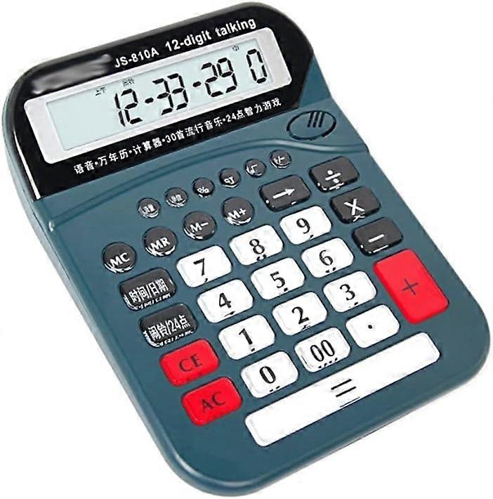 Office Desktop Calculator with 12 Digit Large LCD Display