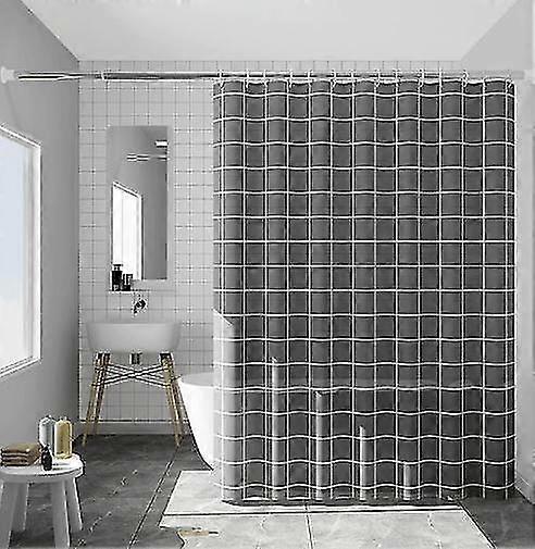 Gråternet badeforhæng vandtæt