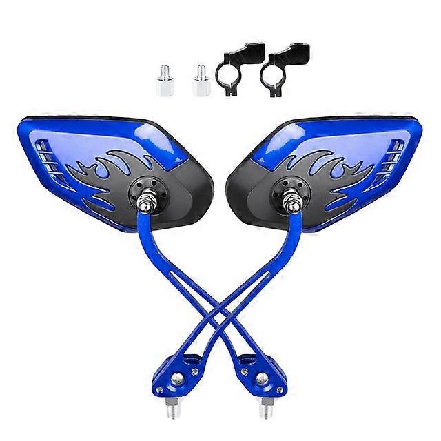Bike Rear View Mirror Reflector Adjustable Rotatable Handlebar Mirror Clear Rearview Electric Scooter Cycling Bicycle Accessorie