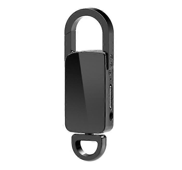 Voice Activated Voice Recorder with USB MP3 Player, Stereo HD Audio Recorder for Lectures - 4GB(Black)