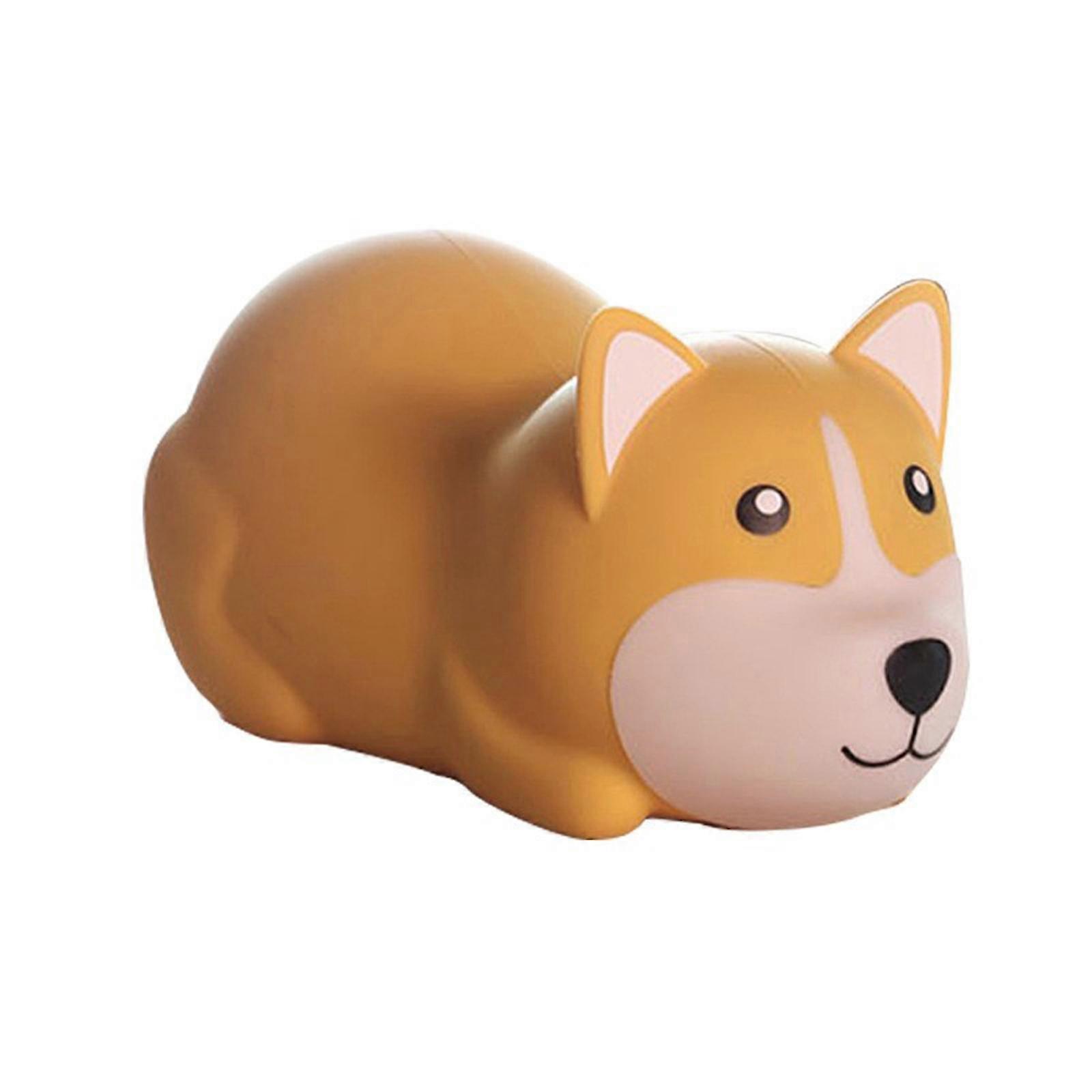 Corgi Night Light For Kids,cartoon Silicone Led Lamp For Dog Lovers,3-gears Ajustable,usb Chargeable