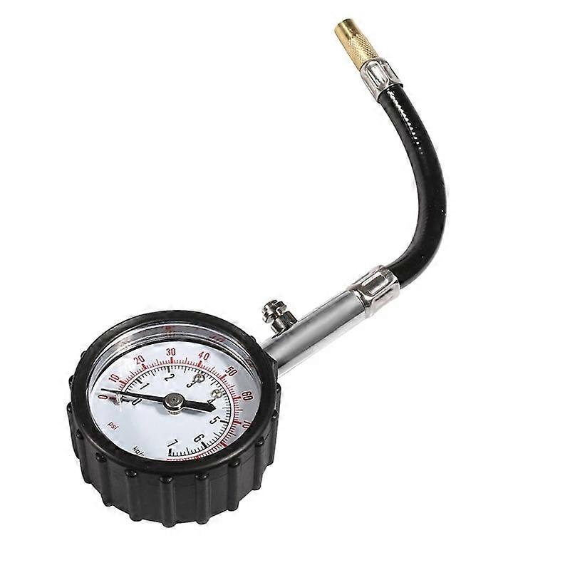 Tire Pressure 0-100PSI Long Tube Gauge Meter High-Precision Tyre Air Tester for Car Motorcycle Monitoring System