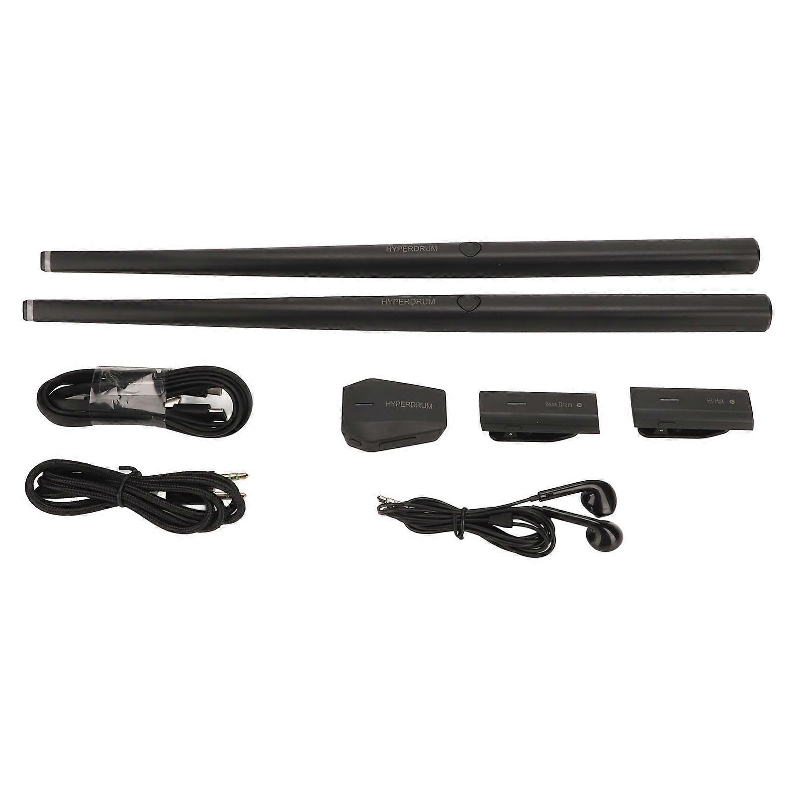 Electronic Drum Set MIDI Support Portable Virtual Drum Set Digital Percussion Machine with Lessons for Beginners Adults