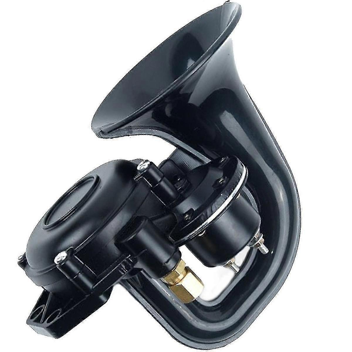 Suitable for Scania Scania Volvo snail air horn 12/24V siren truck air horn modification-Yvan
