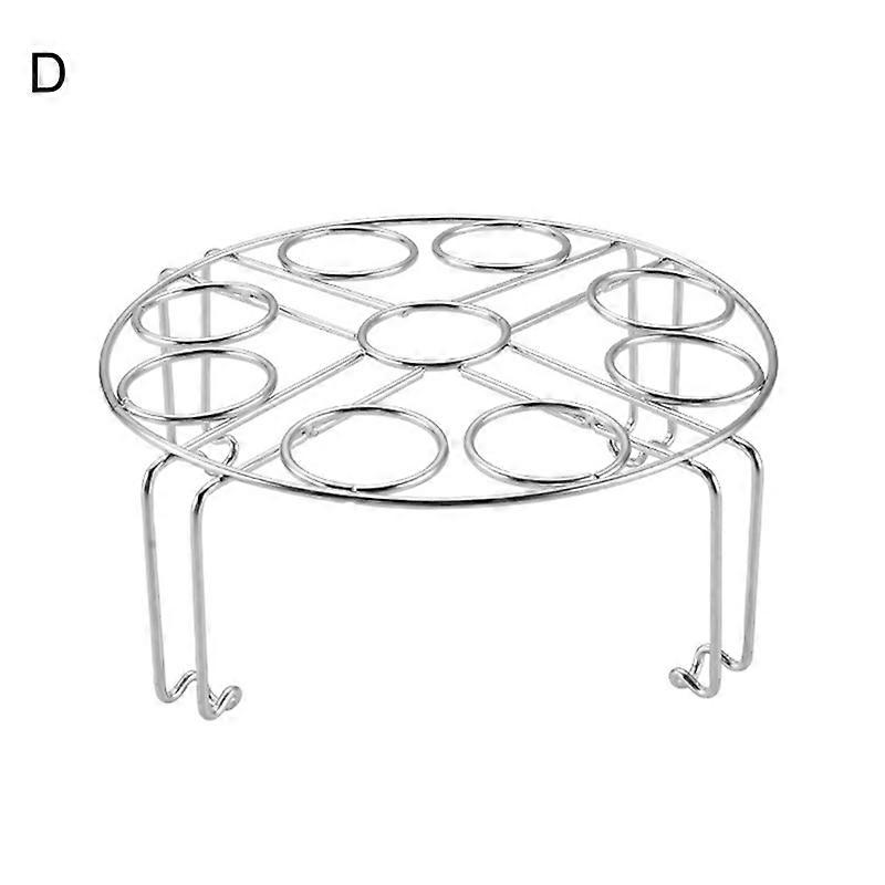 Stackable Egg Steamer Rack Space-saving Stainless Steel Instant Pot Egg Rack for Home