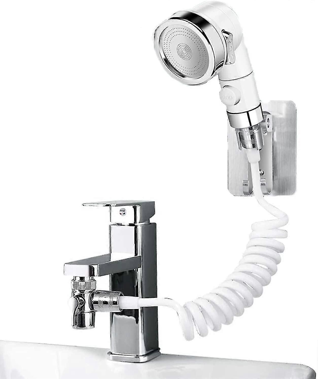 Basin Handheld Shower Kit,for Washbasin Bathroom Handheld,high Pressure,3 Setting Spray