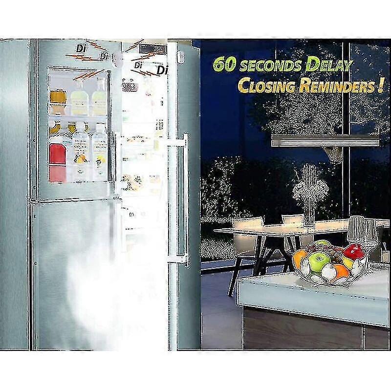 Refrigerator And Freezer Alarms, Door Open, 60 Second Or Longer Alerts