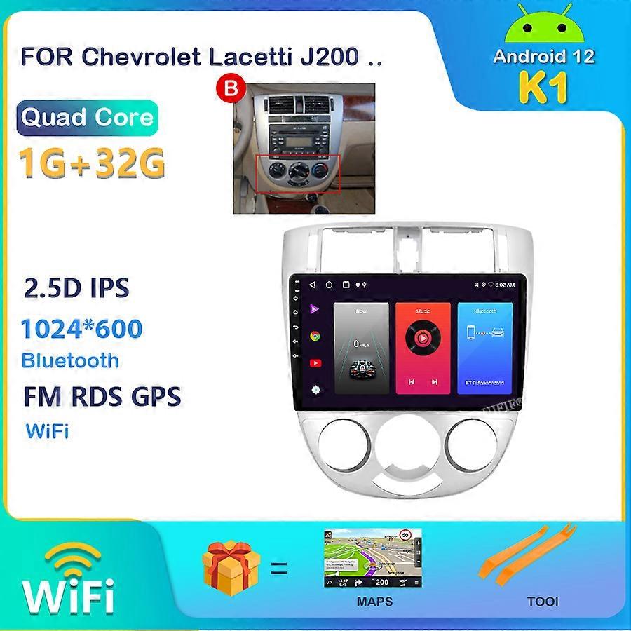 For Chevrolet Lacetti J200 For Buick Excelle Hrv For Daewoo Gentra 2 Car Radio Multimedia Video Player Android 12 2din