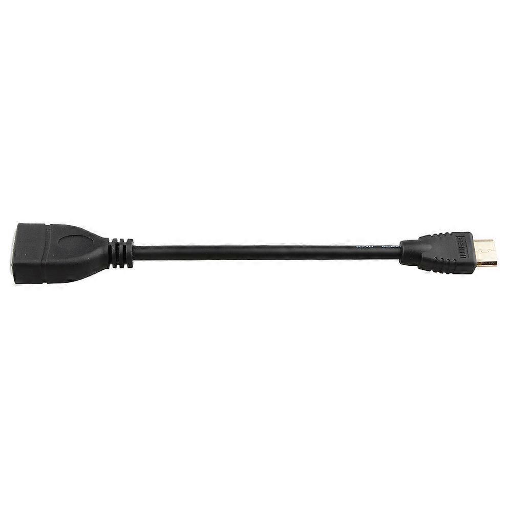 Lanxri 6" HD Mini Male to HD Female Adapter Cable