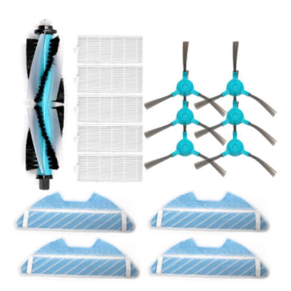 16pcs Main Roller Side Brush Hepa Air Filter Mop Cloth Replacement