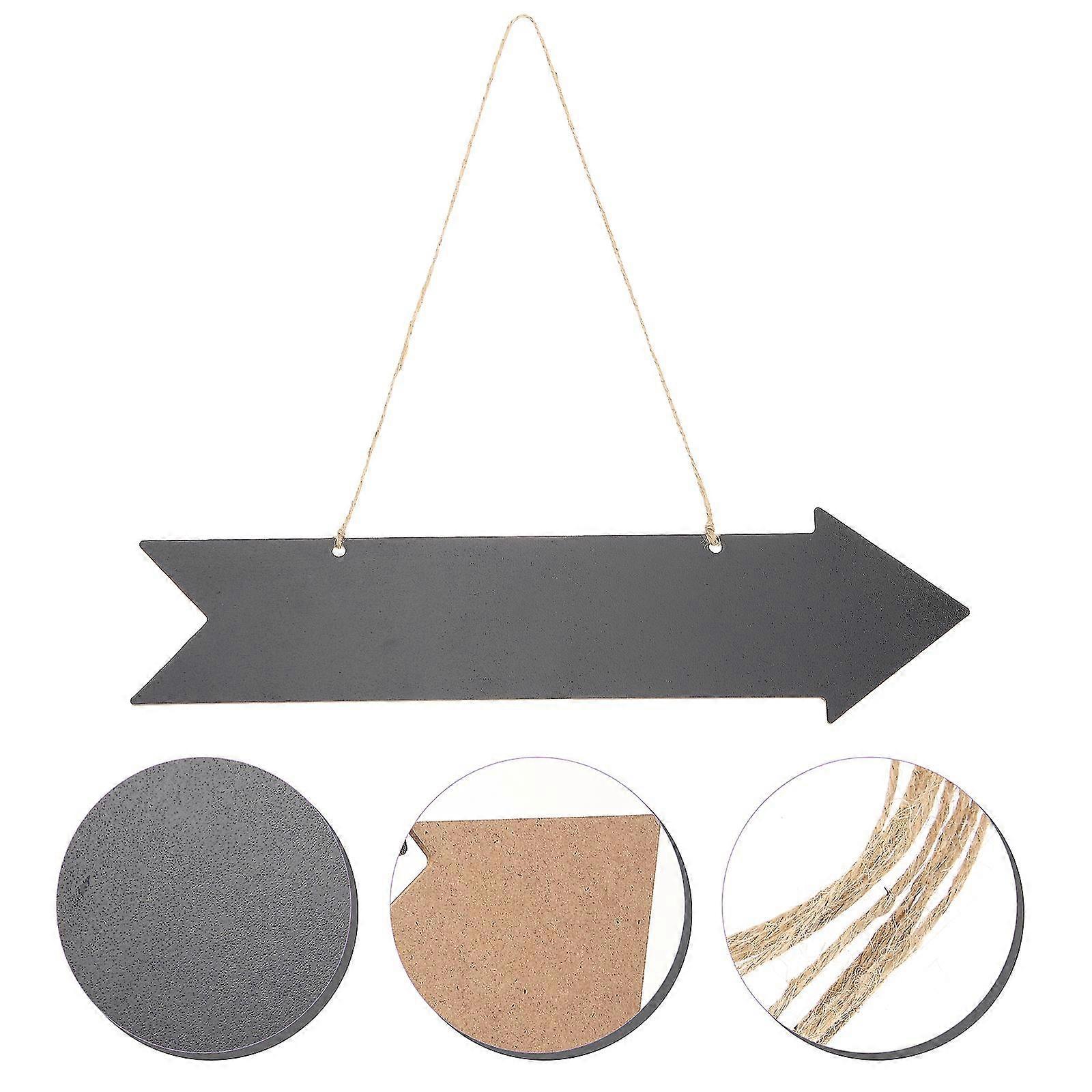 6pcs Chalkboard Arrow Sign Double Side Arrow Signs Blank Arrow Sign ...