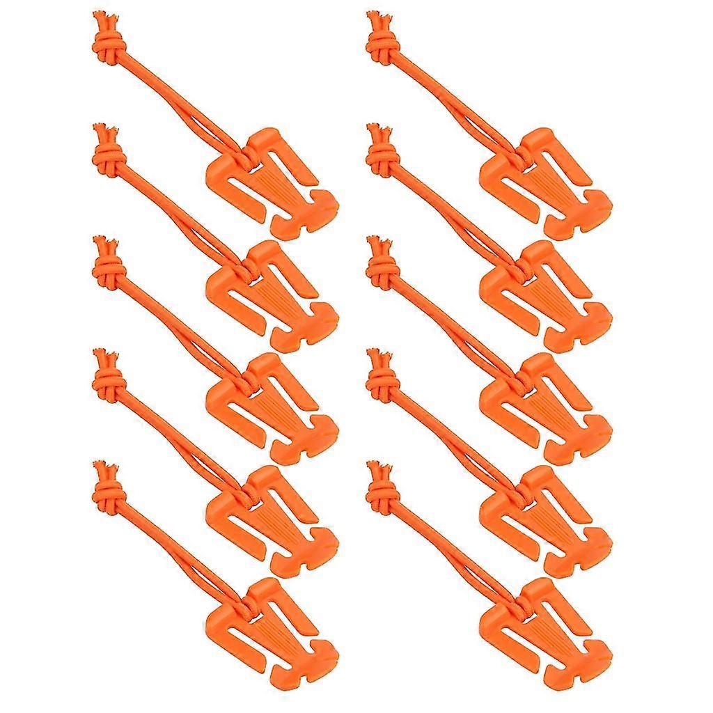 10pcs Tactical Strap Management Tool,molle Web Dominators With Elastic String