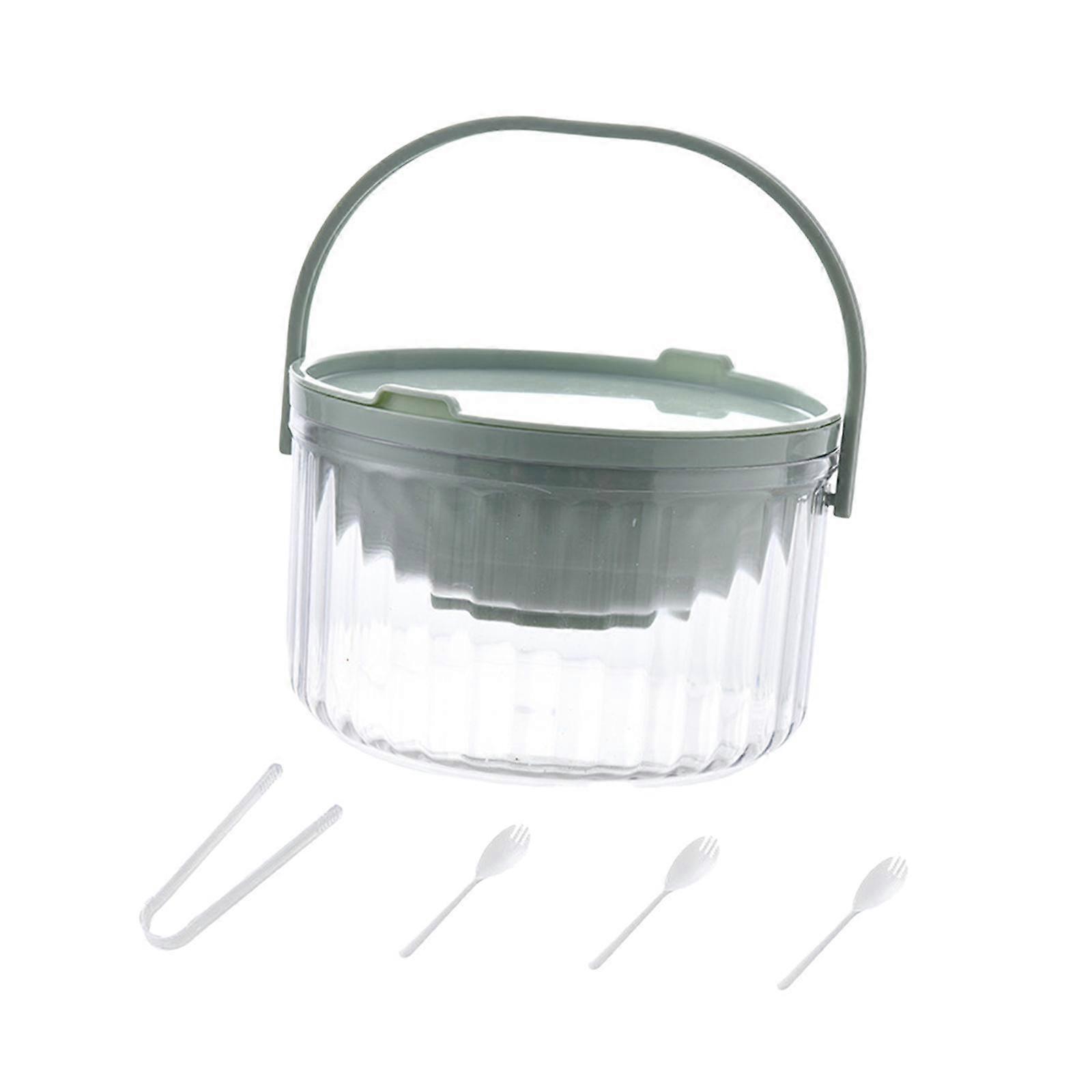 Salad Bowl for Parties Multipurpose Serving Bowl for Potato Fruits Gathering white