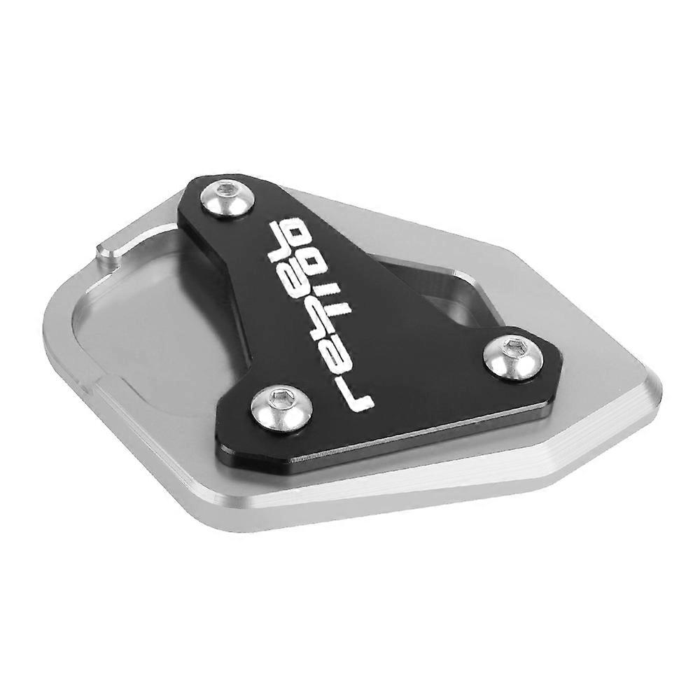 עבור הונדה REBEL CMX1100 אופנוע CM1100 CNC קיקסטנד מעמד צד רגל כרית הארכה תמיכה בהגדלת צלחת 2020-2022