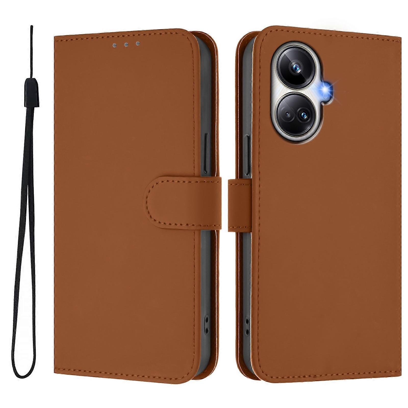 Lanyard PU Case For Realme 10 Pro+ 5G