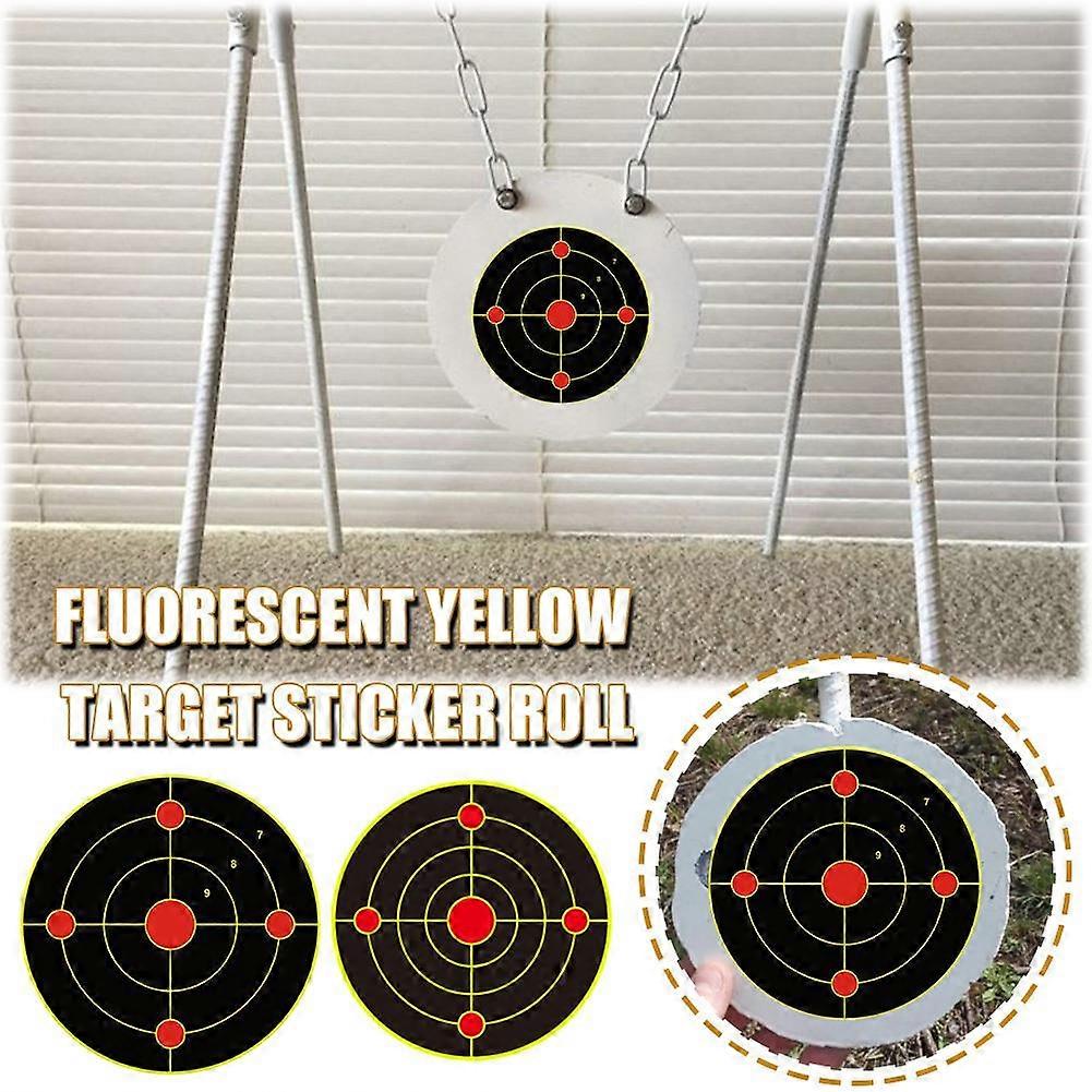 100/200X Splatter Targets Shooting Reactive Target Sticker SelfAdhesive Roll