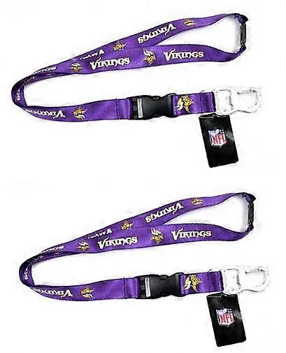 Minnesota Vikings NFL Flasköppnare Snodd 2 Pack