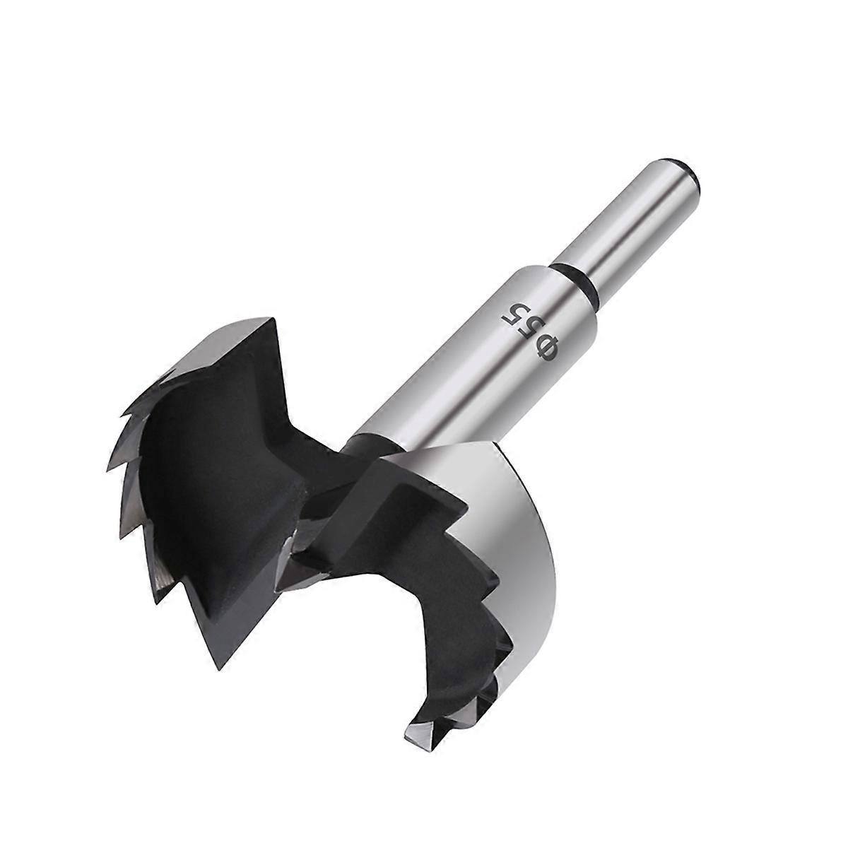 Drill Bits 55mm Woodworking Hinge Boring Drill Bit Self Centering Hole Saw for Wood/Plastics/Plywoo