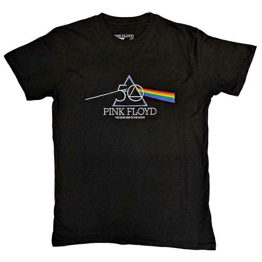 Pink Floyd 50th Prism Logo T Shirt