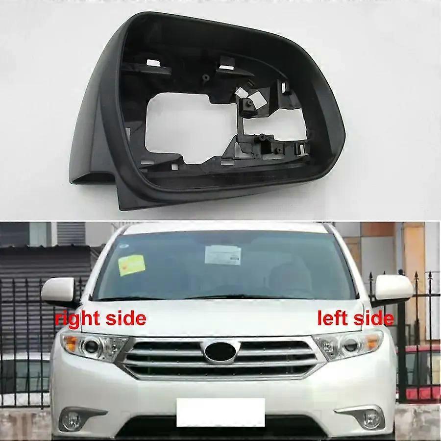 For Toyota Highlander 2009 2010 2011 2012 2013 2014 Car Accessories Rearview Mirror Frame Side Rear View Mirrors Cover Lid Shell