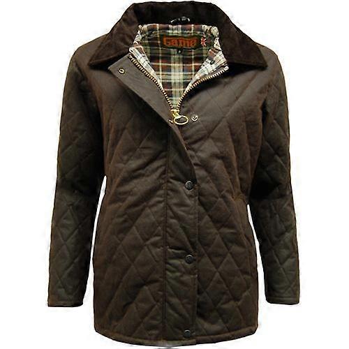 Game Zara Quilted Wax Jacket