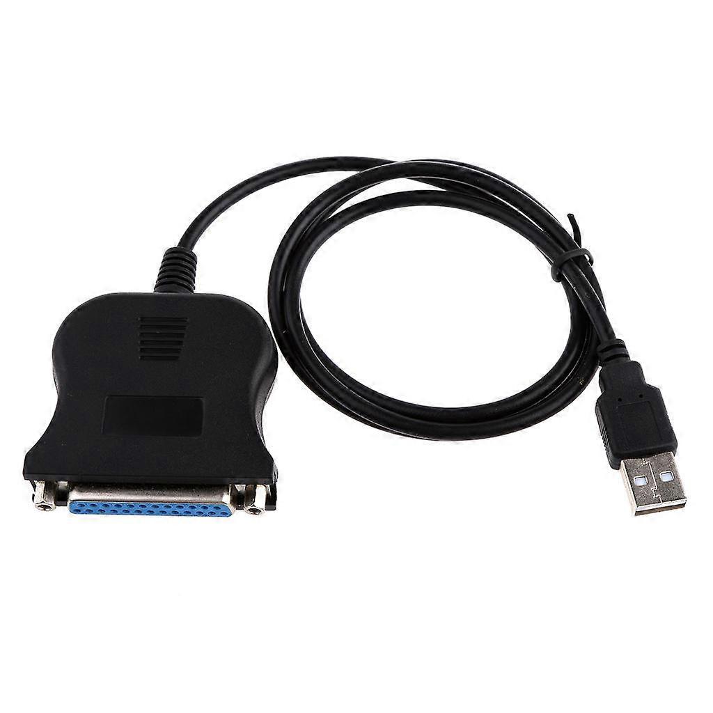 USB 2.0 to DB25 Parallel Printer LPT Adapter Cable IEEE 1284 for Laptop