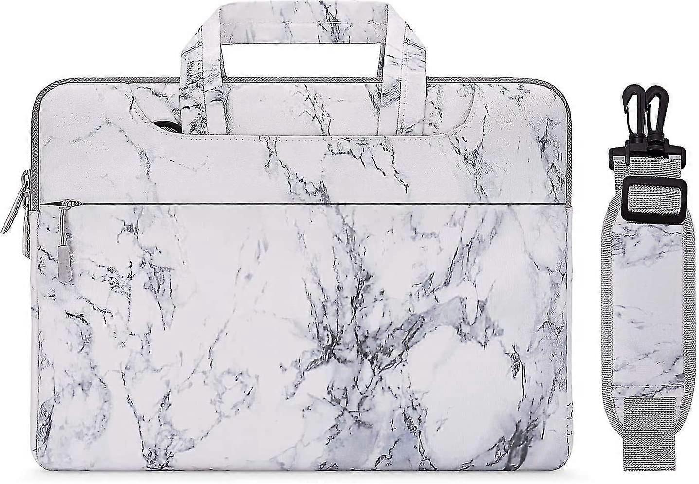 Mosiso Laptop Hlle Tasche Kompatibel Mit 13-13,3 Zoll Macbook Pro, Macbook Air, Notebook Computer,segeltuch Marmor Mustert Tragetasche Aktentasche, We
