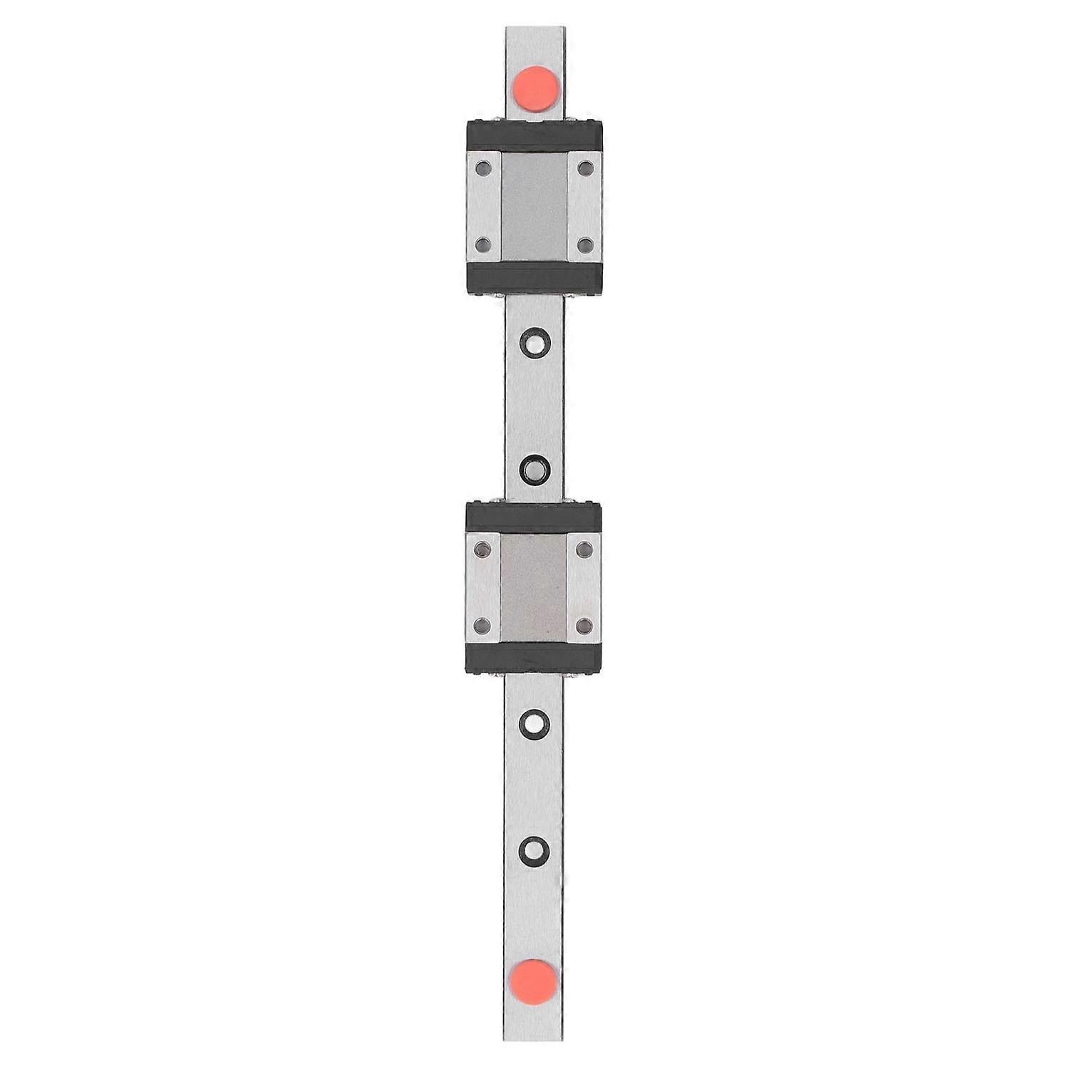Linear Guide Rail Miniature Linear Bearing Slider Kit MGN12C with 2pcs Slide Block for 3D Printers a