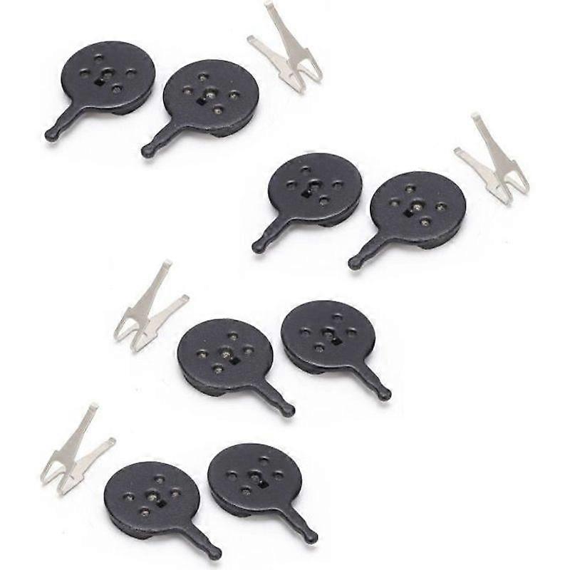 Dioche Electric Bike Disc Brake Pad 4 Set Semi-Metallic Resin BB5 MTB Disc Brake Pads