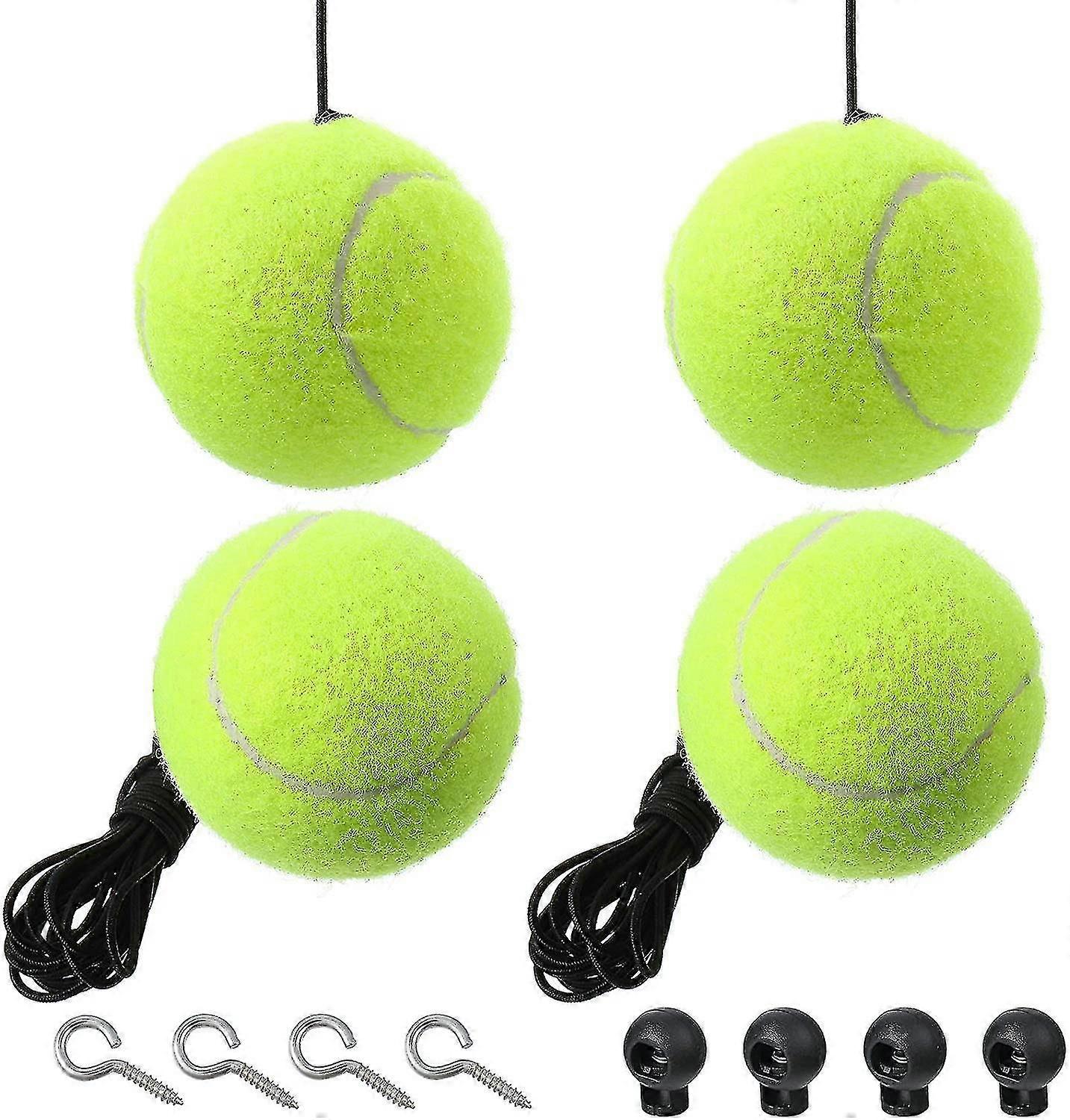 4 Sets Garage Parking Ball Parking Assist Parking Assistant Kit, Includes 4 Retracting Ball With Rope, 4 Adjustable Clip And 4 Hooks, Garage Car Stop-