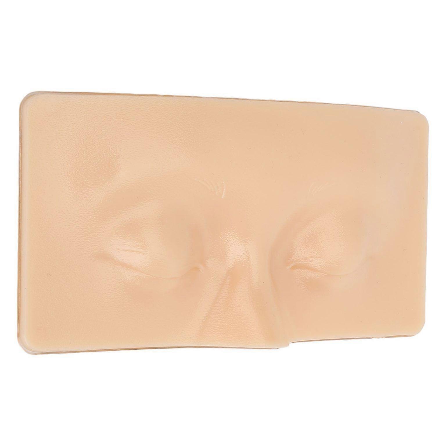 Silicone Makeup Practice Face Board for Eyebrow Application