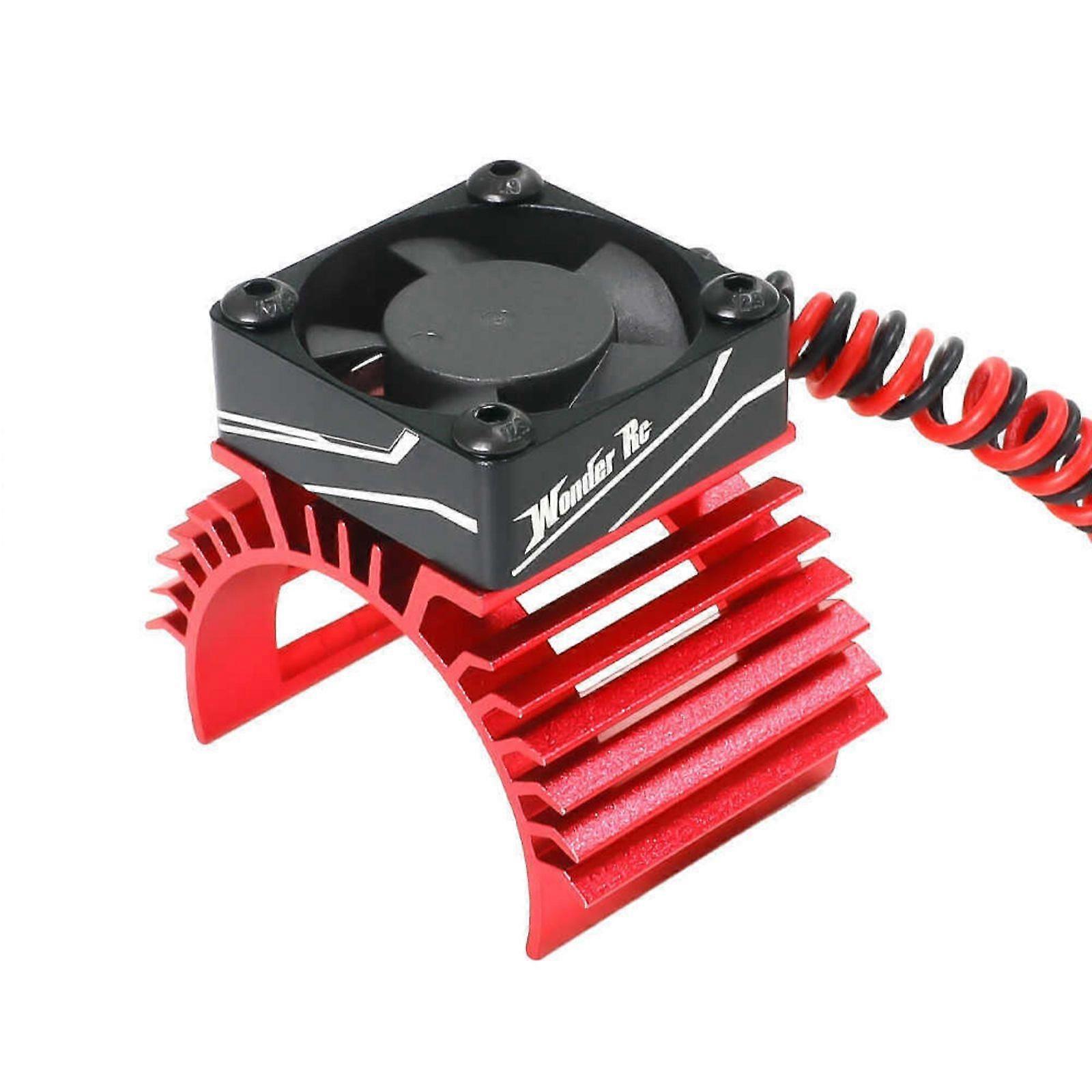 Compact High Speed Remote Control Motor Fan 36mm for Heat Reduction Heatsink Twin Cooling Fan Easy Install Simple black