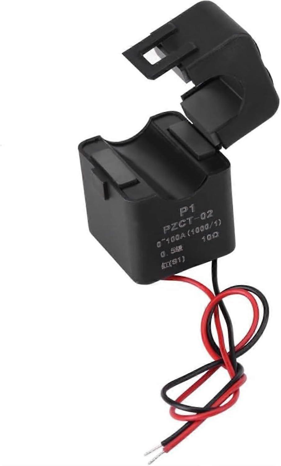 Split Core Current Transformer, PZCT-02 Split Core Current Transformer Coil Sensor for 100A Energy Meter
