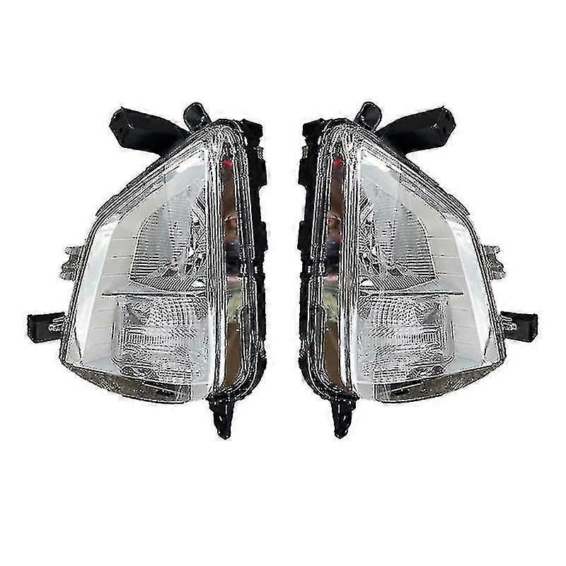 1pair Car Front Bumper Fog Lights Driving Lamp Turn Signal Marker For Eclipse 2017-2019