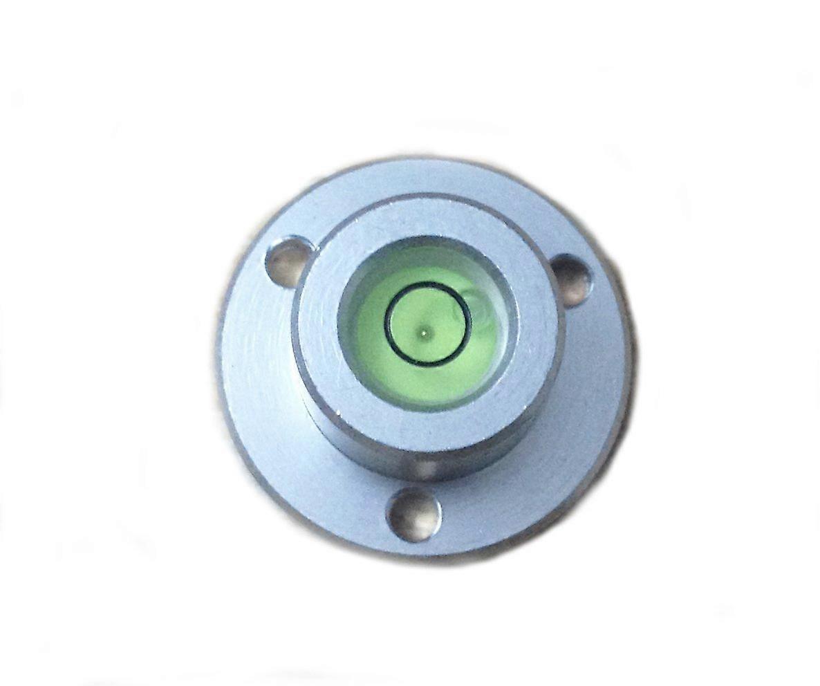 Aluminum Bullseye Level Spirit Level for Construction Projects, 22x14x10mm Metal Case Tool