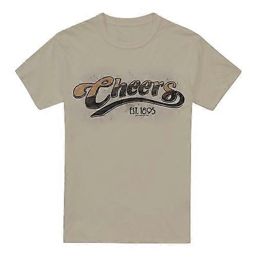 Cheers férfi akvarell logós póló