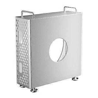 Computer Host Protective Case for Mac mini M4 Aluminum Alloy Heat Dissipation Drop-proof M4 Protective Cover Case Accessories