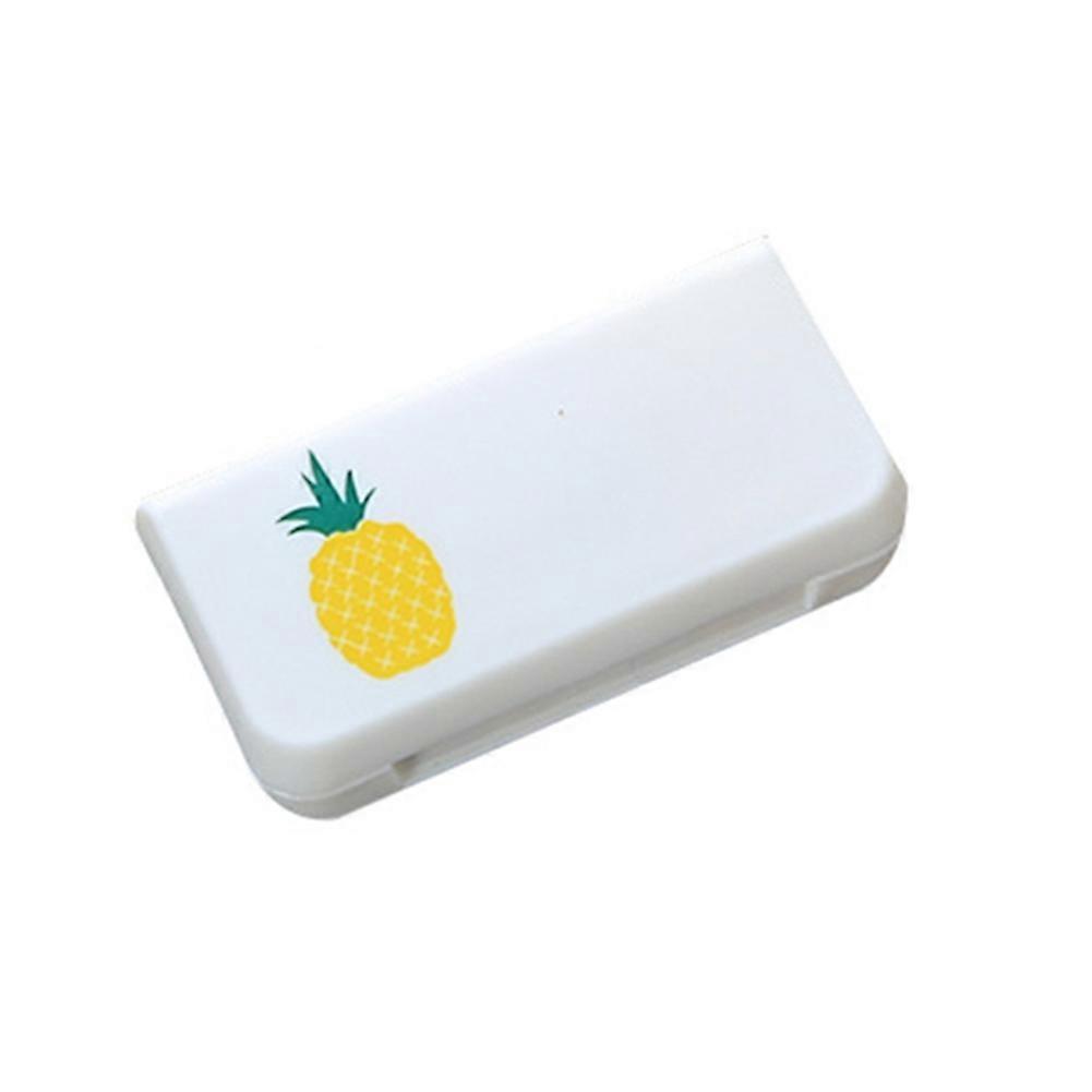 Mini 3 Grids Pill Case  Medicine Box Multi-styles Storage Container