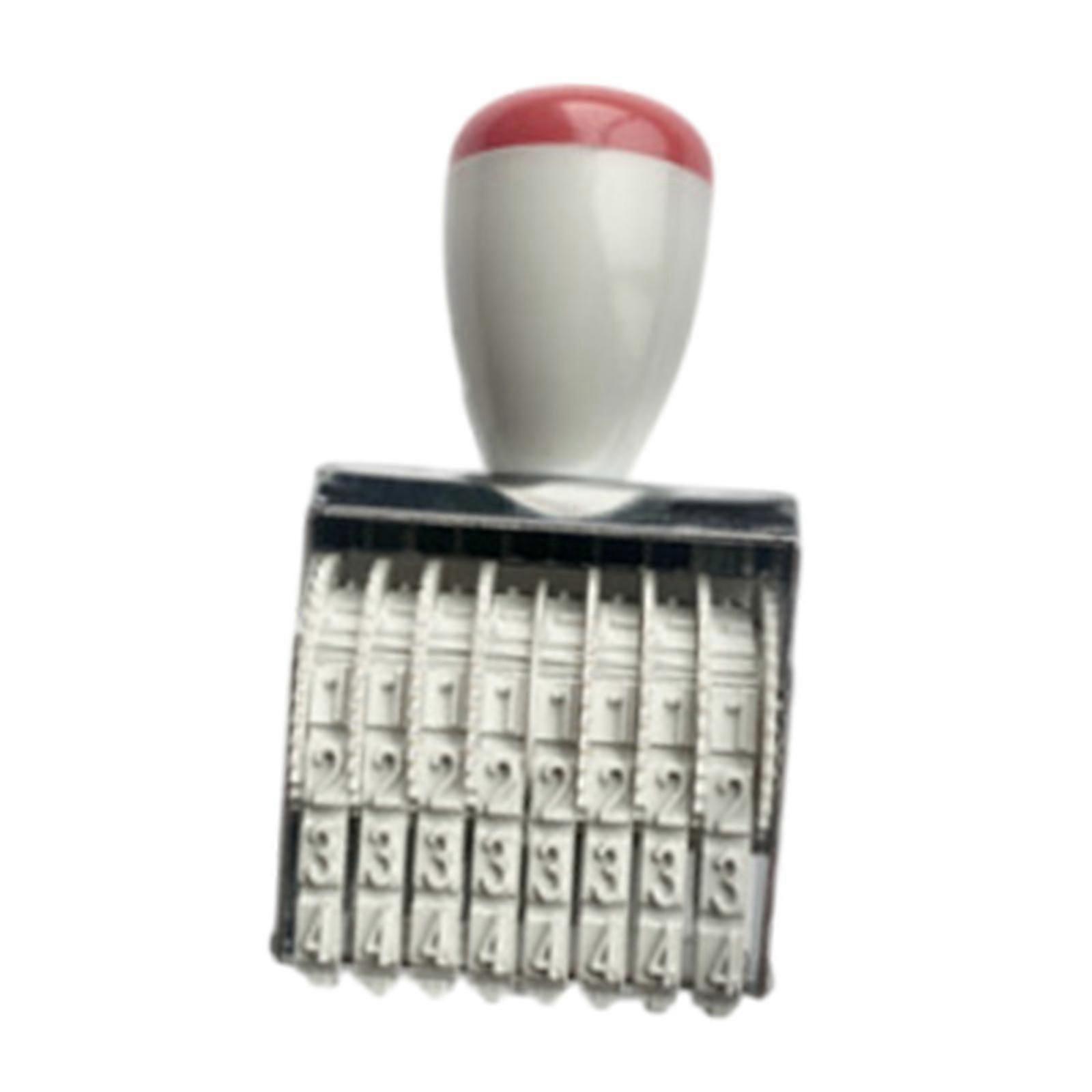 Roller Stamp Supplies Multifunction Retro Style Creative Rolling Wheel Stamp Style A