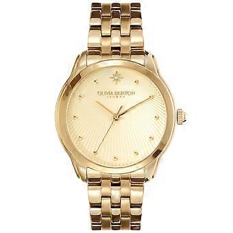 Celestial Women's Analog Quartz watch with gold-plated stainless steel bracelet 24000048