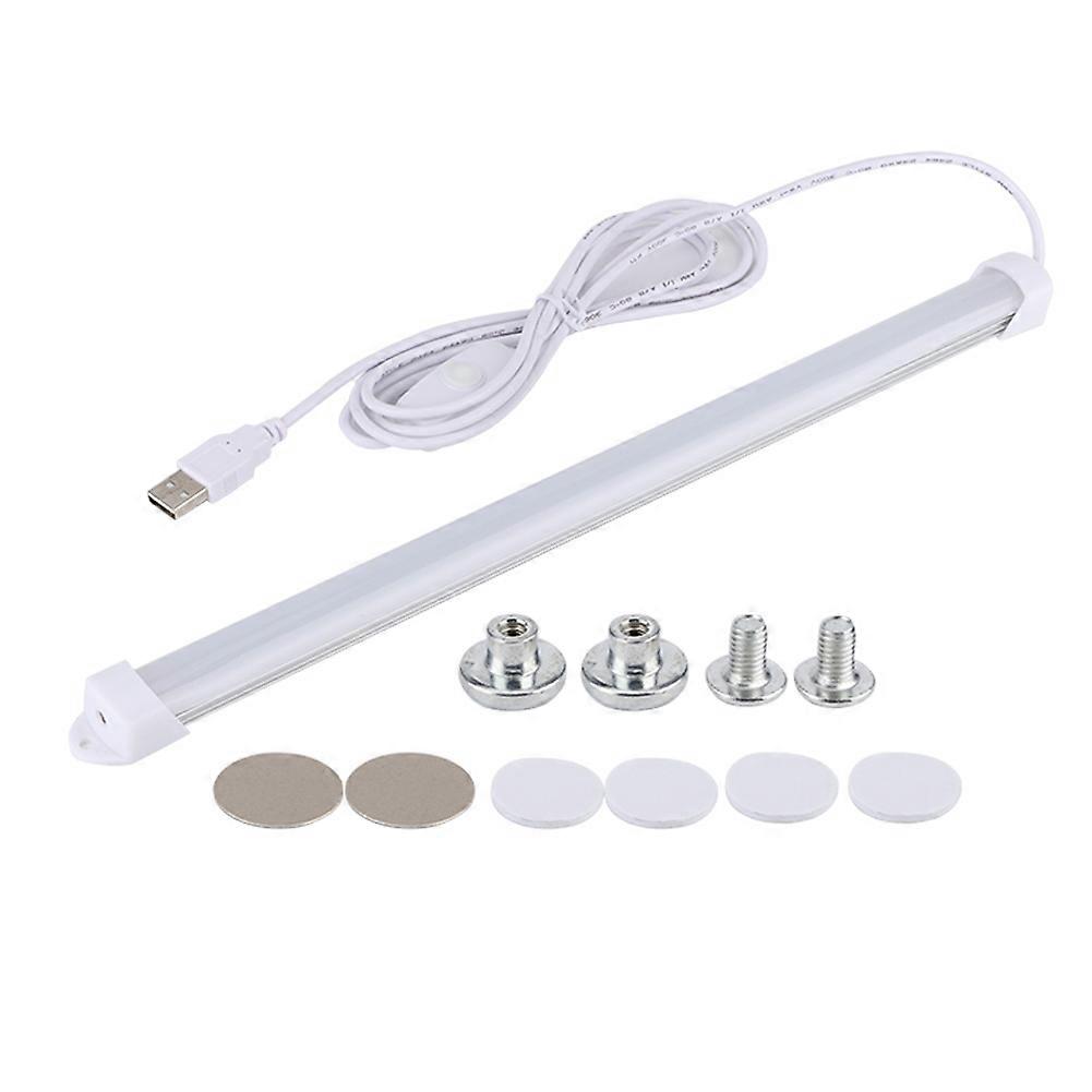 USB-Powered 5V LED Hard Tube Light Bulb with On/Off Switch, Energy-Efficient, Flexible Design, Indoor Use, 12-Inch Size