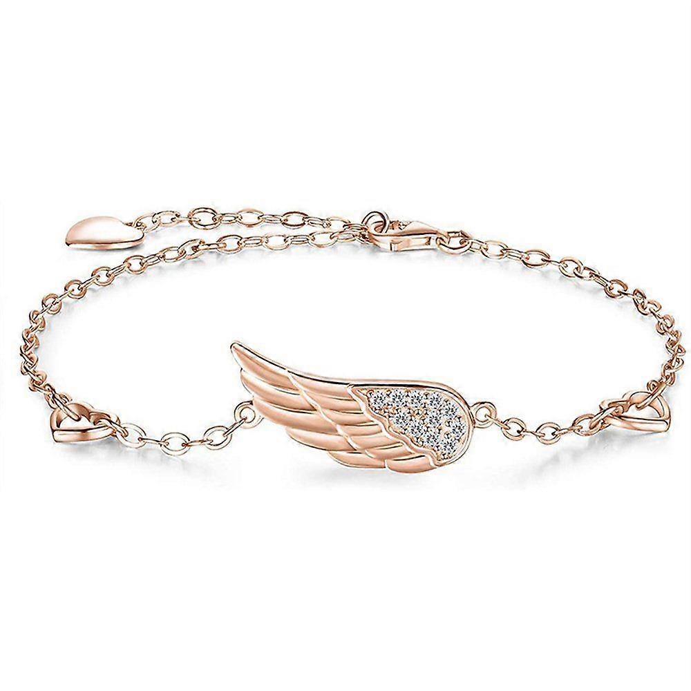 Bracciale in argento 925 ala d'angelo bracciale