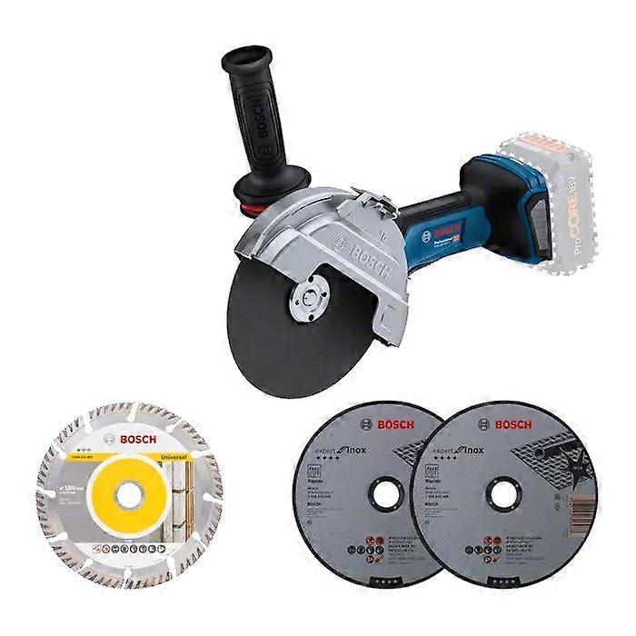 Meuleuse d’angle sans fil biturbo - GWS 18V-180 P - BOSCH - 06019H6L02