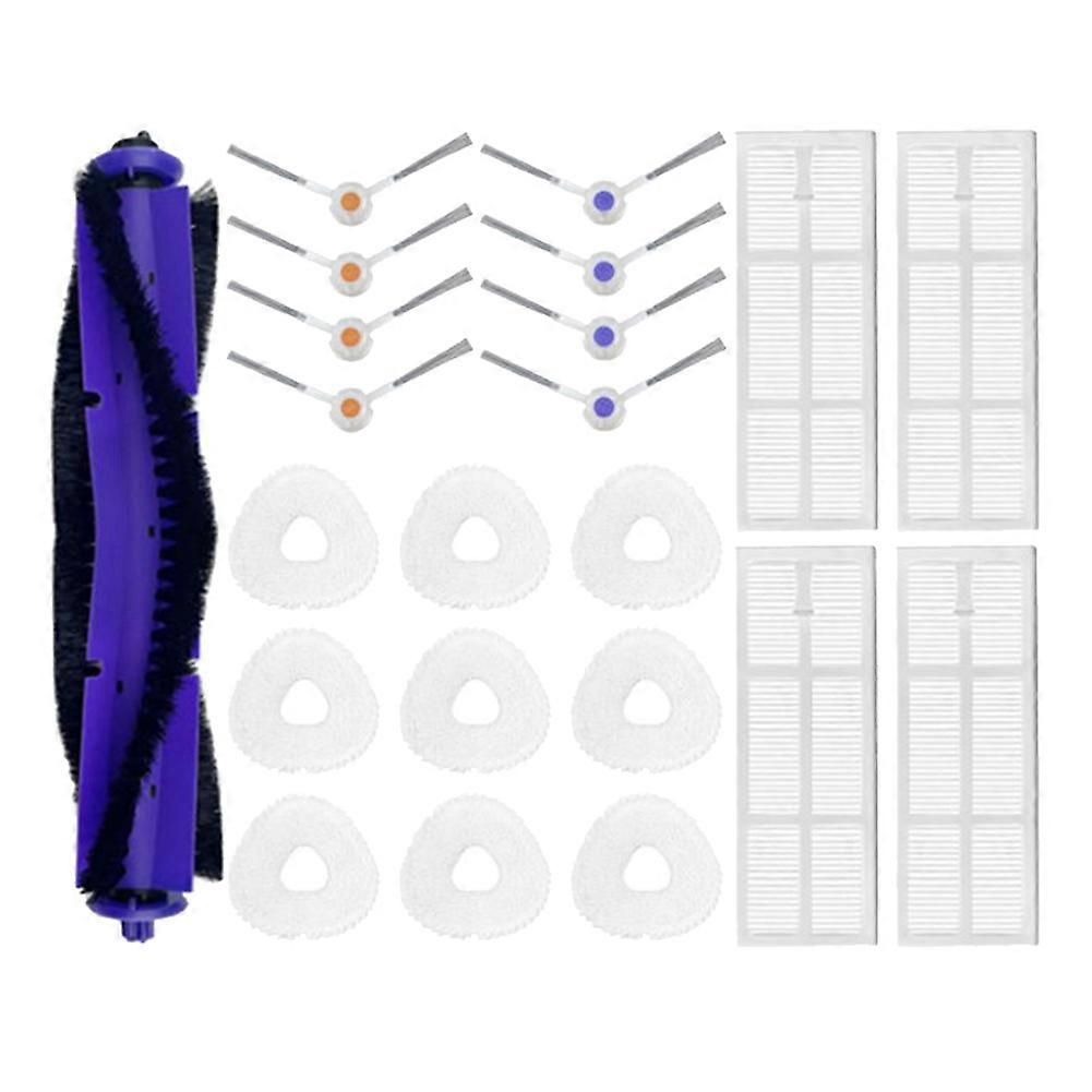 For Narwal Freo Versatile Self Mop Clean Robot J3 Roller V-Shaped Side Brushes Mop Cloths Rag Hepa F