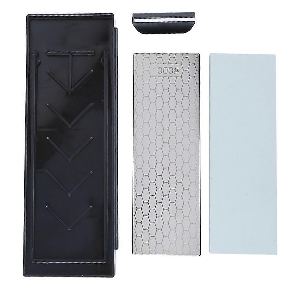 4Pcs/Set High Hardness Sharpening Stone Kit Knives Sharpener for Kitchen Outdoor Use